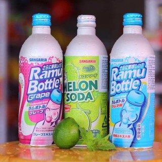 (3 vị) Nước Soda Sangaria chai 500gr