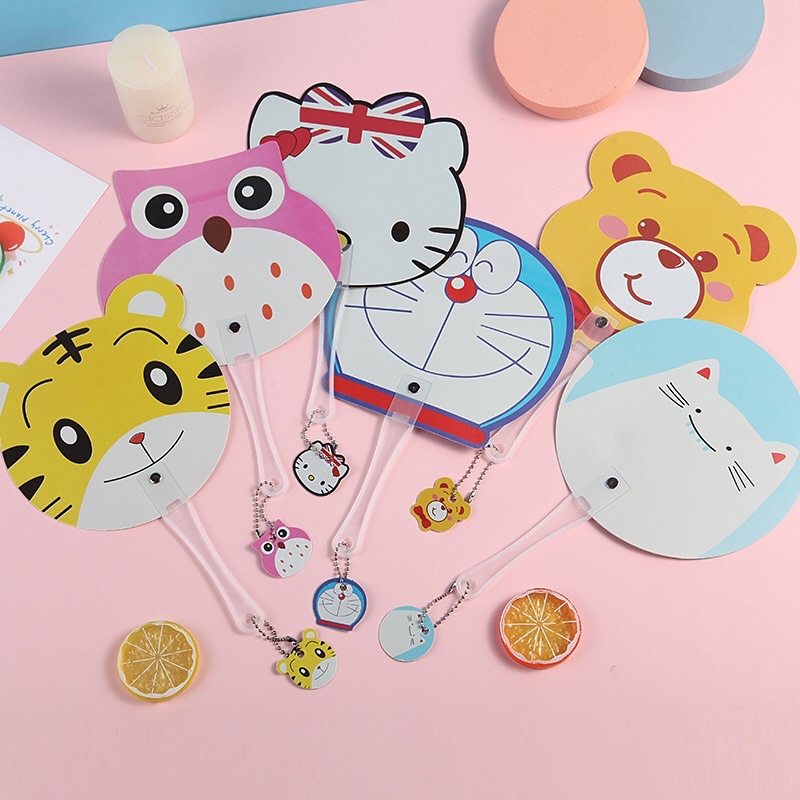 Quạt Nhựa Cầm Tay Hình Hoa Quả