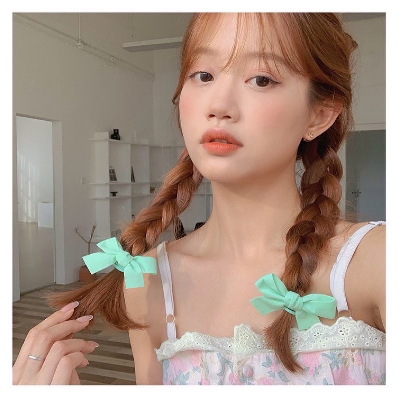 Set 2 Cột Tóc Nơ Cùng Màu - COT1171