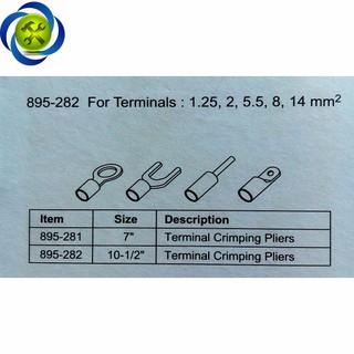 KỀM BẤM COS GESTAR 895-282
