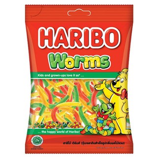 Kẹo dẻo Haribo Worms 80g