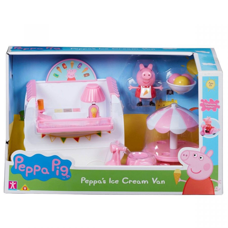 Đồ chơi PEPPA PIG - Đồ chơi Xe kem của Peppa