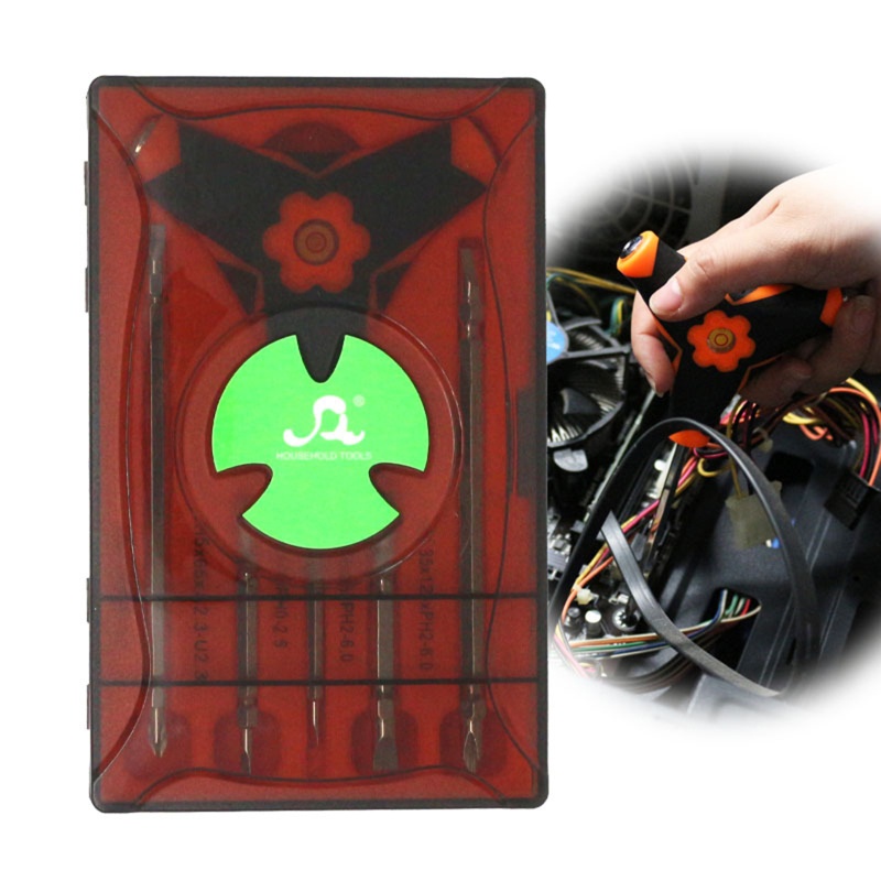 Bộ Tua Vít Sửa Chữa 6 Trong 1 H4 H5 H6 Chuyên Dụng Chất Lượng Cao