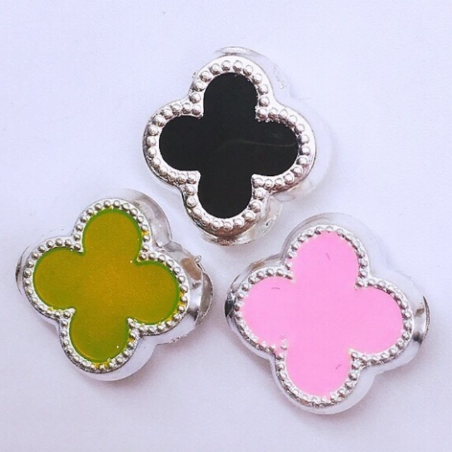 Charm bạc cỏ 4 lá - MH137