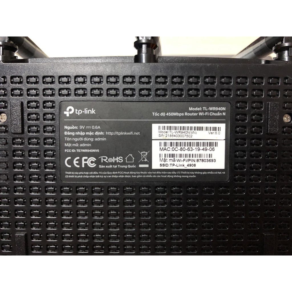 Router Wi-Fi Chuẩn N Tốc Độ 450Mbps Hàng Thanh Lý | BigBuy360 - bigbuy360.vn