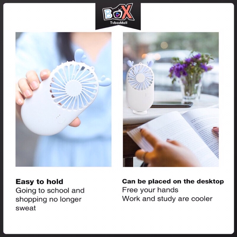 Quạt mini usb cánh mềm siêu mát siêu an toàn