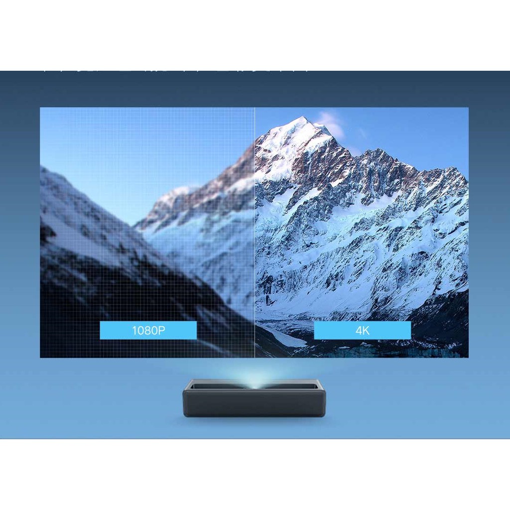 MÁY CHIẾU XIAOMI LASER PROJECTOR 1S 4K MÀU ĐEN  .