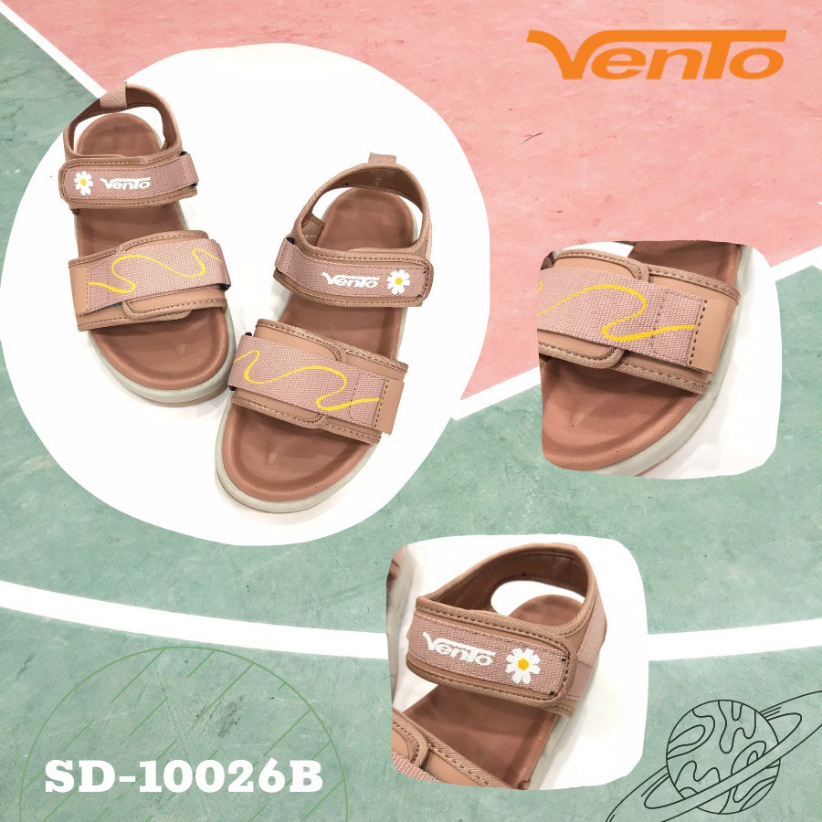 Giày Sandal Vento Quai Ngang Chính Hãng SD10026B