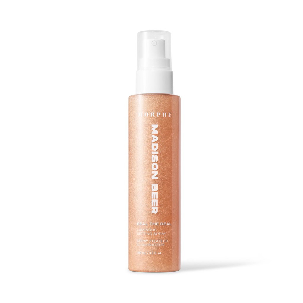 Xịt Khoá Make Up Có Nhũ Morphe Madison Beer Luminous Setting Spray 100ml