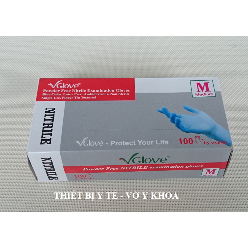 Găng tay không bột Nitril Vlgove
