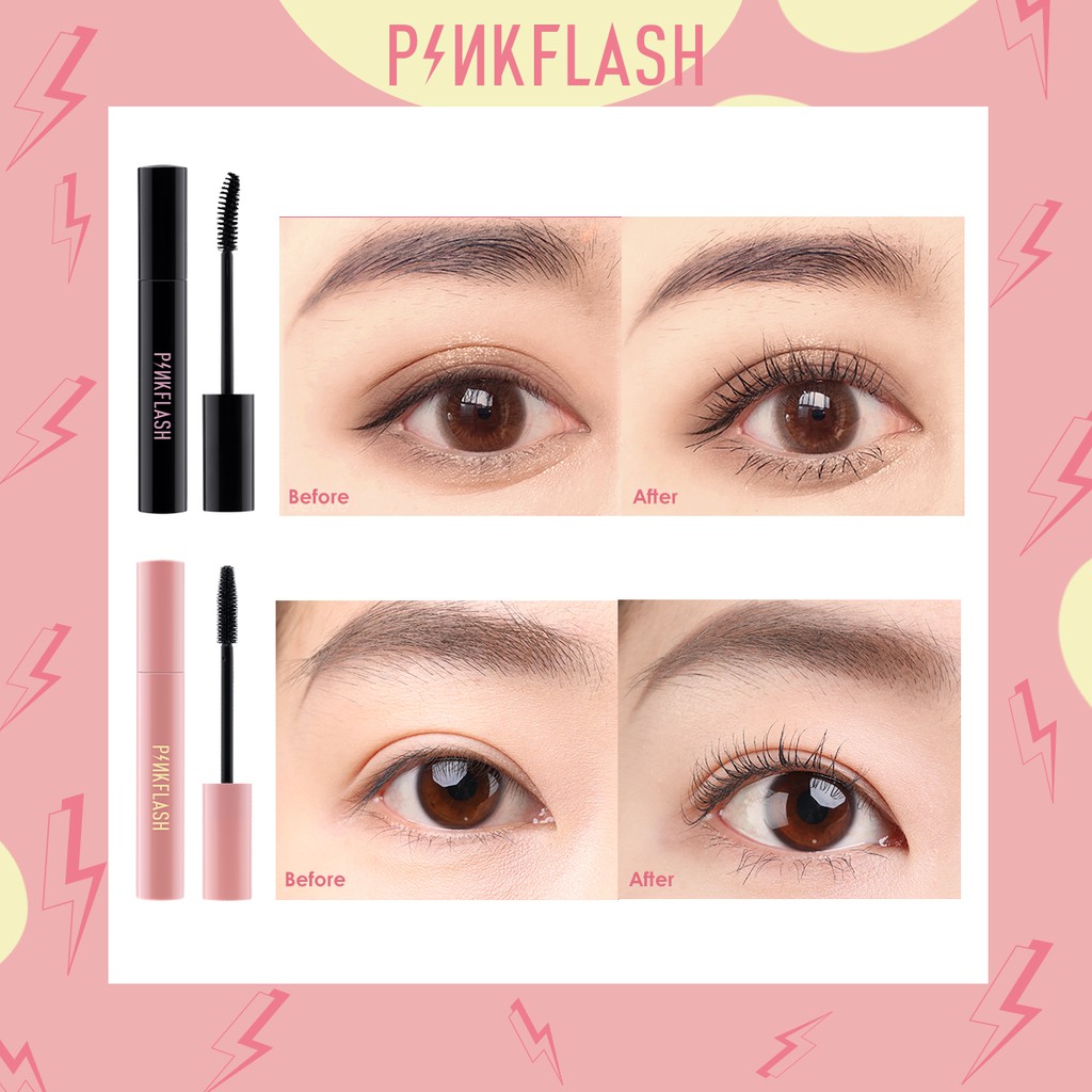 [Hàng mới về] Mascara Chuốt Mi PINKFLASH Chống Nước Tiện Dụng Chất Lượng Cao