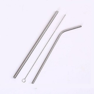 Ống hút inox cao cấp (Set 3 Món)