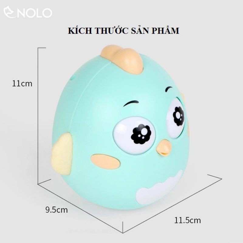 [Mã LIFE0503TOYS giảm 10% đơn 0Đ] Lật Đật Cho Bé Hình Chim Chớp Mắt Ngộ Nghĩnh Phát Nhạc Nhựa ABS An Toàn LD04