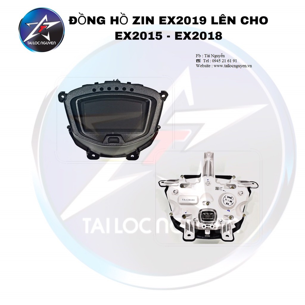 ĐỒNG HỒ ZIN EX2019 LÊN CHO EX2015 - EX2018