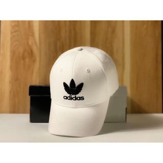 Nón kết Mũ lưỡi trai Das trắng logo thêu đen dành cho nam nữ Freesize [ FREESHIP ]