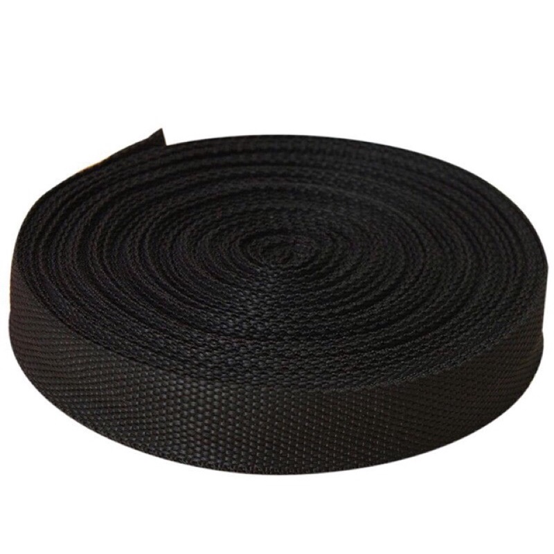 Dây dù dẹp 2CM loại tốt dùng làm đồ handmade , dây đai , quai nón bảo hiểm , dây balo , túi xách , làm ghế , mắc võng