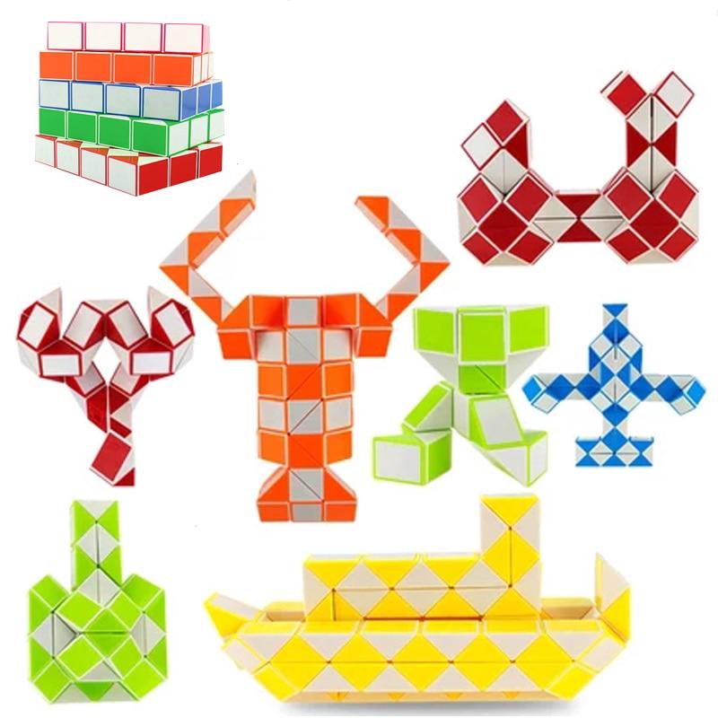 Brinquedo Educativo Divertidos Criativos Cobra Rubik's Twist Toys For Kids