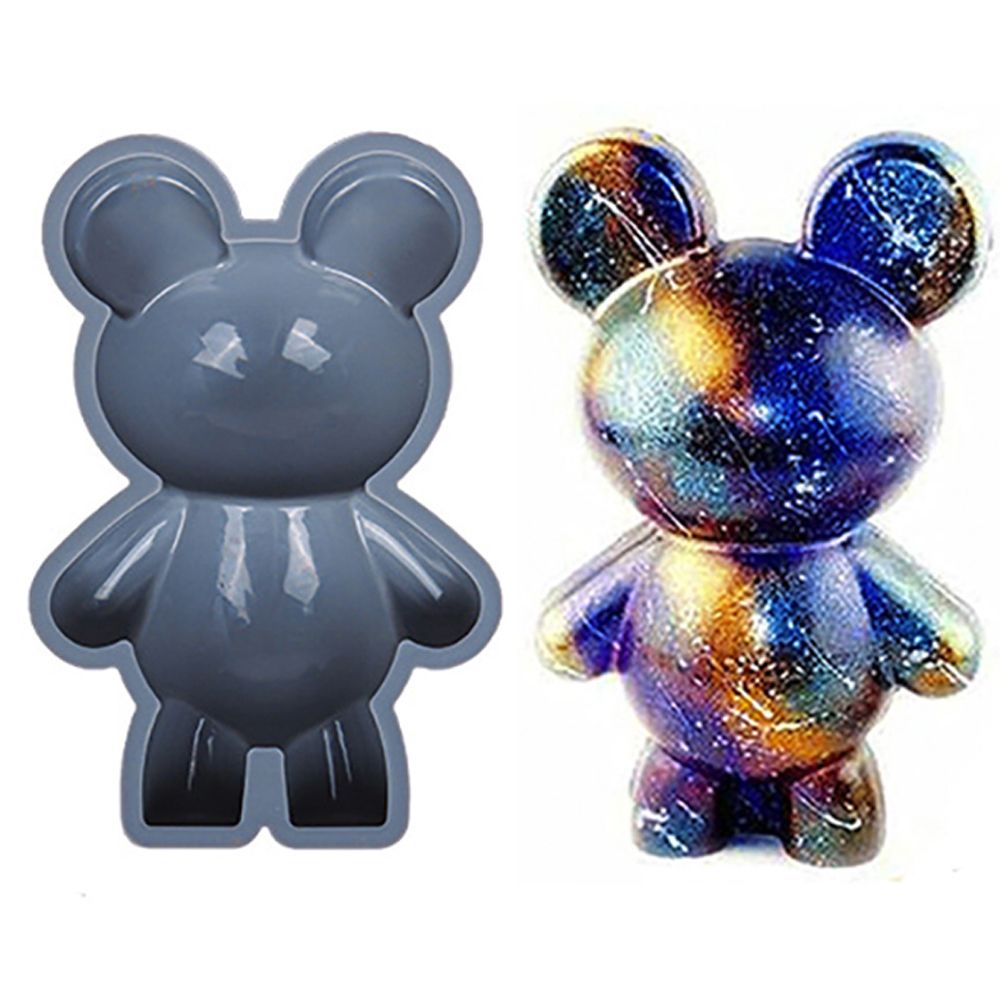 Khuôn silicone làm bánh hình chú gấu dễ thương