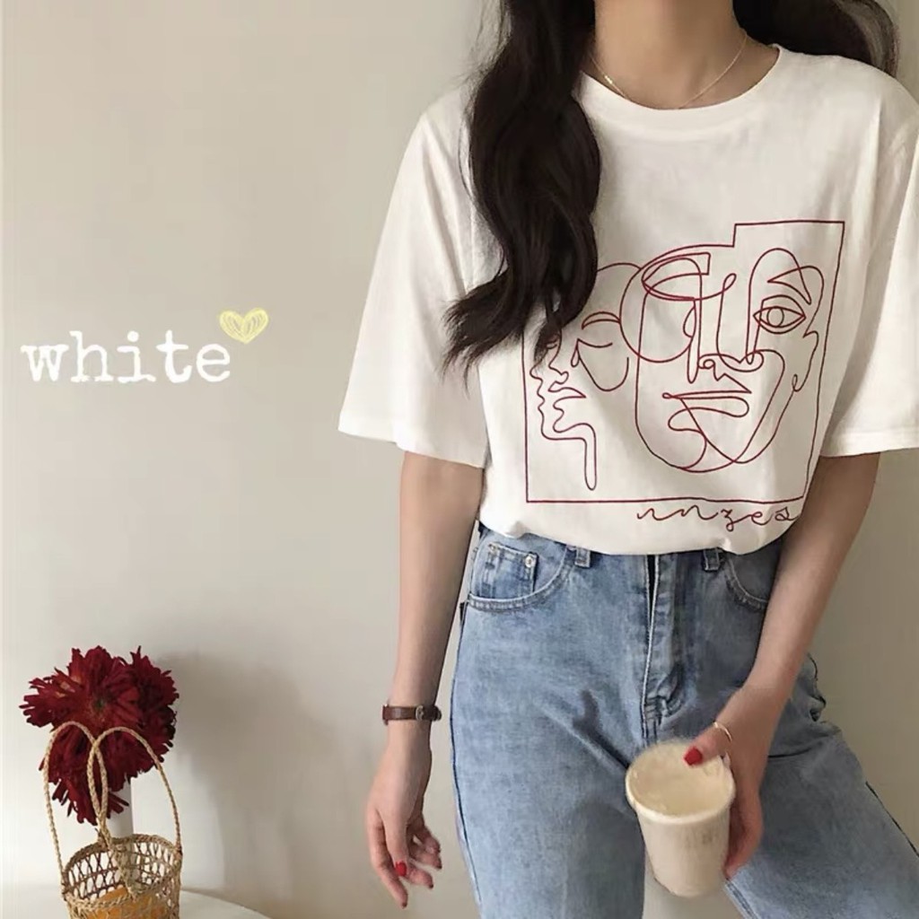 🧂T-Shirt xuất Hàn in hình kool ngầu siêu hot hit đậm chất Korea Style😍 ♥Chất thun cotton 100% quá đỉnh! Khách e năm nào