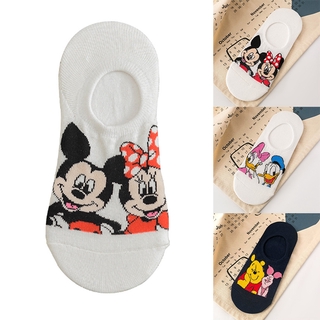 Tất Cotton In Hình Chuột Mickey Đáng Yêu Cho Nam Và Nữ