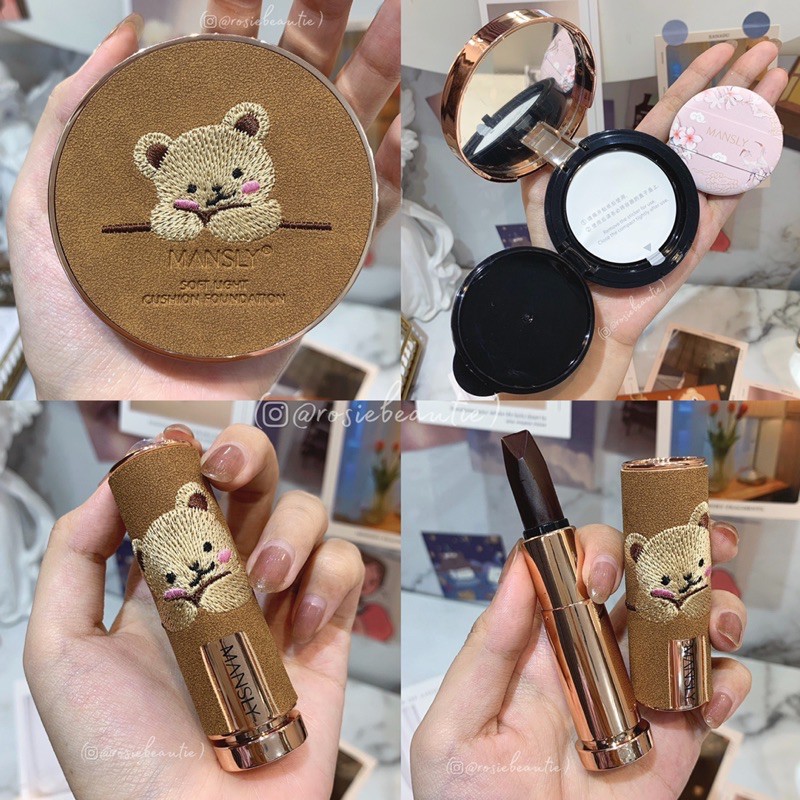 Bộ trang điểm gấu 2 món | BigBuy360 - bigbuy360.vn