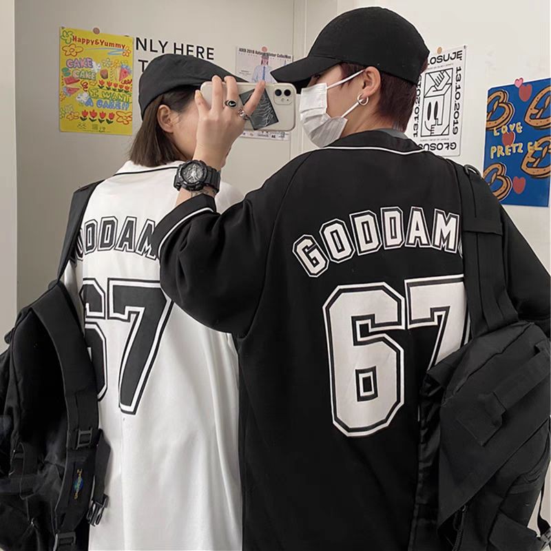 Áo khoác bóng chày thể thao nam nữ cá tính INSstudios