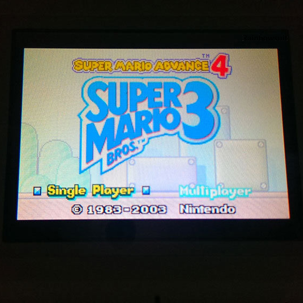 Băng Chơi Game Super Mario Bros 3 Us Cho Nintendo Gameboy Advance