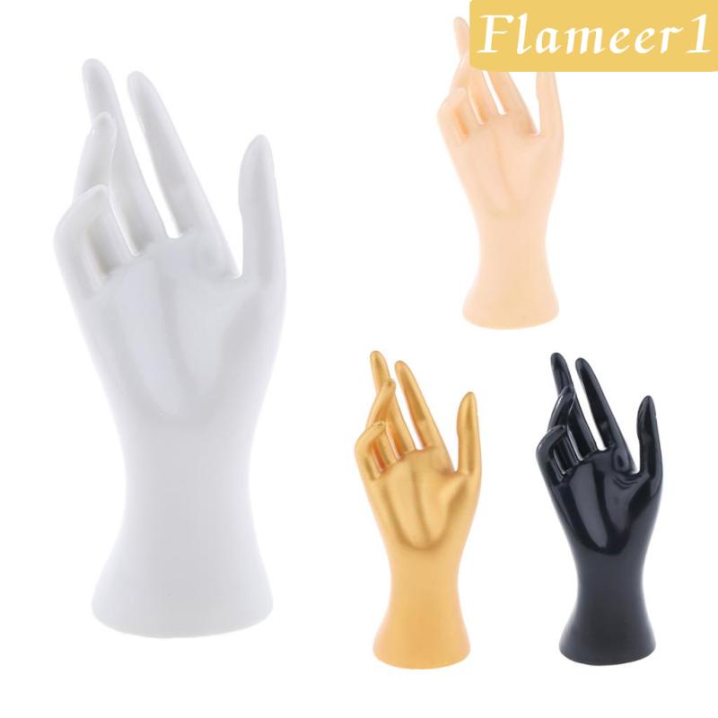 1 [Flameameer] Set 2 Người Trưng Bày Nhẫn, Đồng Hồ, Găng Tay, Găng Tay Phải