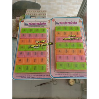 ✔️️️️ Dụng cụ chia liều thuốc 1 tuần