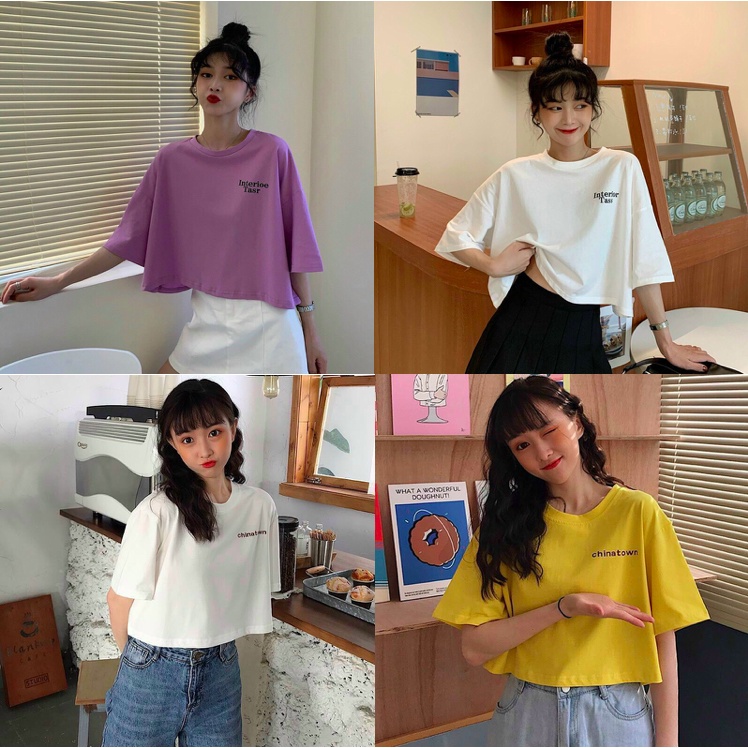 ÁO Croptop China Town ( KÈM ẢNH THẬT )