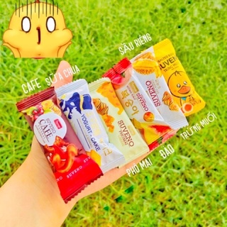 [Giá Dùng Thử] 1 Bánh Sữa Chua tan chảy ngậo miệng - Vị Socola-Trứng Sữa - Phô Mai - Anh Đào - Trứng Muối -Bơ Đậu Phộng
