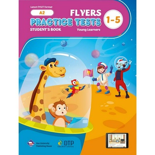 Sách - DTPbooks - A2 Flyers - Practice Tests 1-5