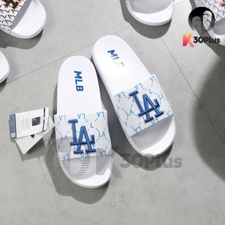 Dép MLB logo LA Màu Tím nữ tính