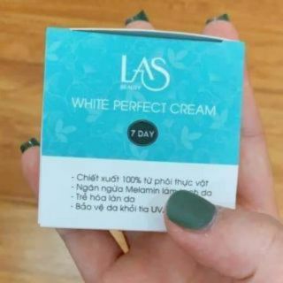 10 gói dùng thử kem dưỡng trắng da 7 ngày Las Beauty