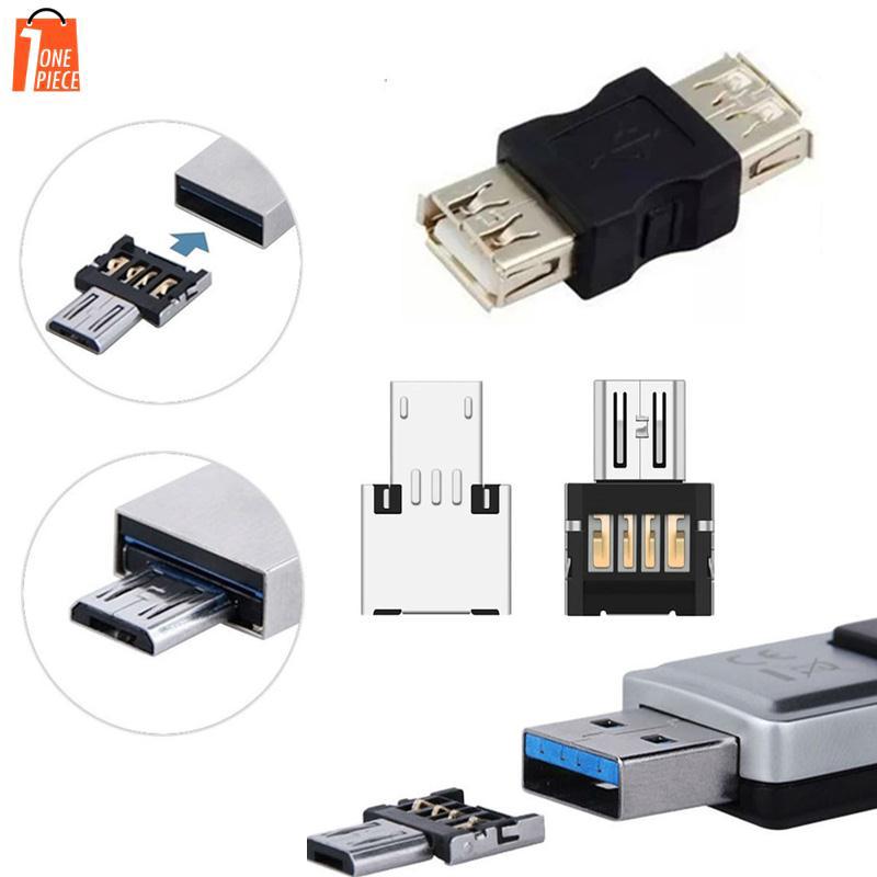 Bộ chuyển đổi USB Type B sang Type A cho điện thoại Android màu đen