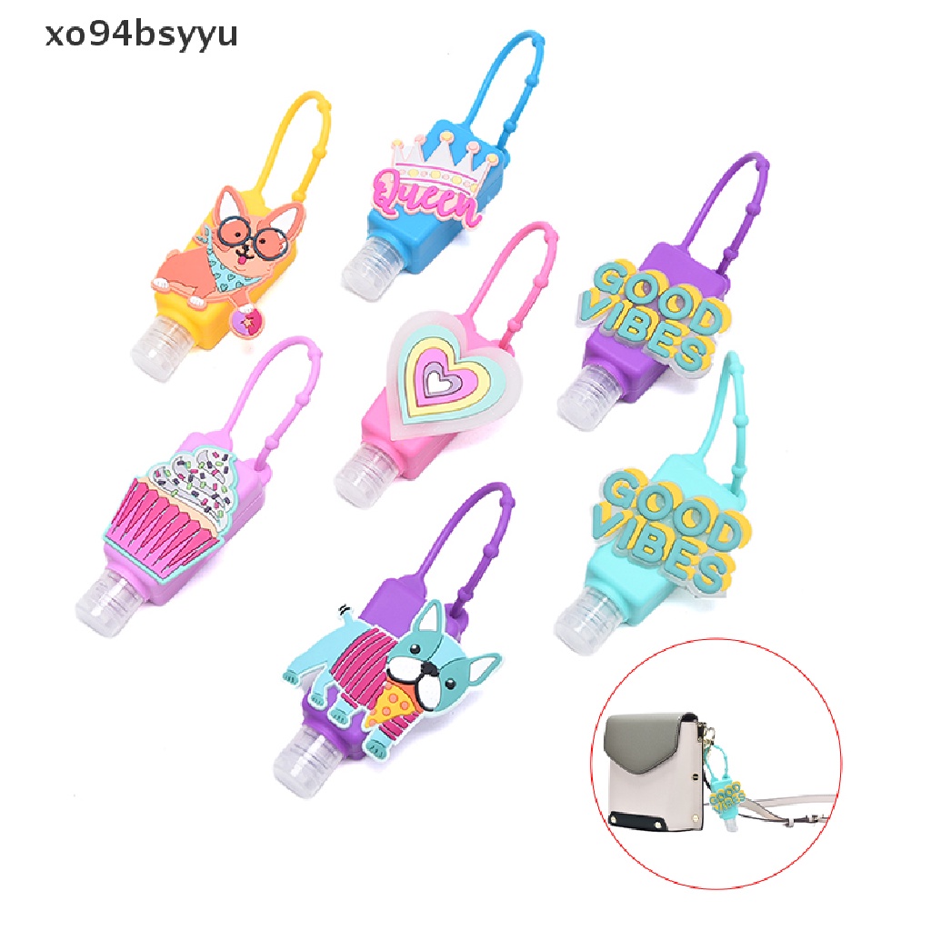 Vỏ Silicon Đựng Nước Rửa Tay Hình Chú Chó / Vương Miện / Trái Tim Tiện Dụng Cho Nhà Tắm Xo94Bsyu