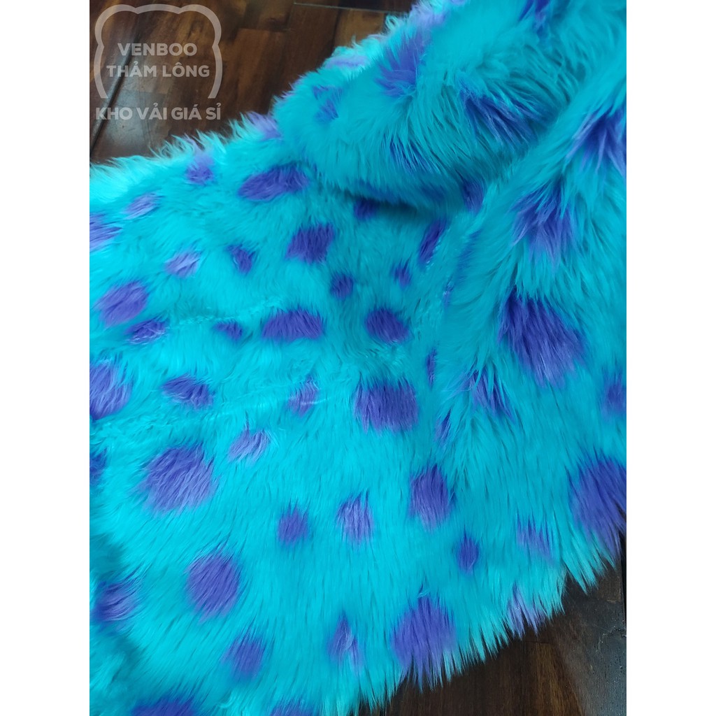 🌟 Thảm lông dài JAMES P. SULLIVAN | Trải sàn decor room | BigBuy360 - bigbuy360.vn