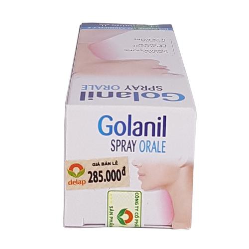 Golanil Spray Orale - Giảm ho, viêm, nóng rát họng | BigBuy360 - bigbuy360.vn