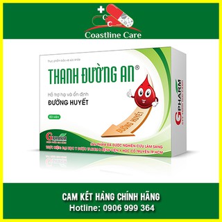 ✅chính hãng - thanh đường an - giúp ổn định đường huyết, hạn chế biến chứng của đái tháo đường