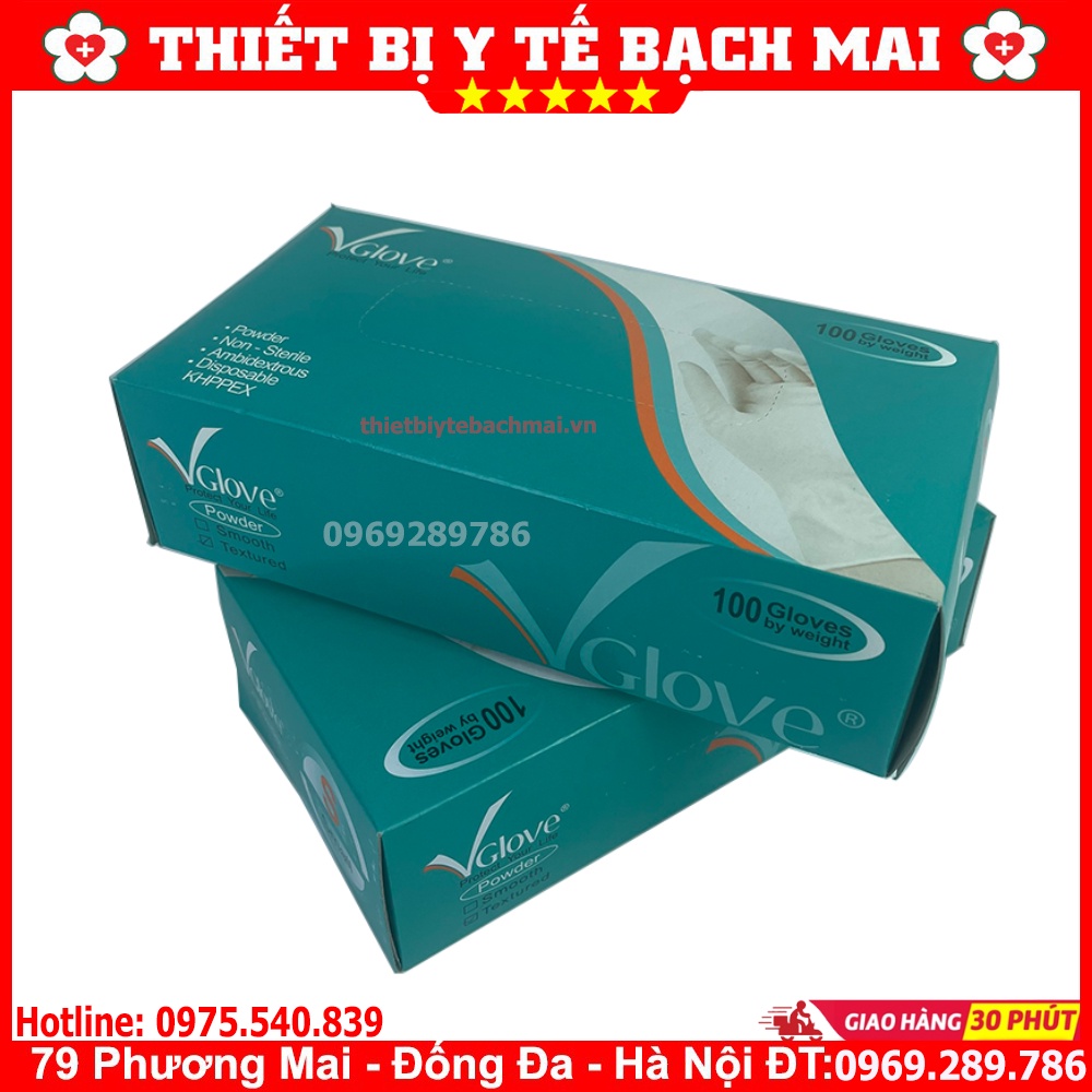 Găng Tay Y Tế Có Bột -  - Không Bám Hút Da Tay