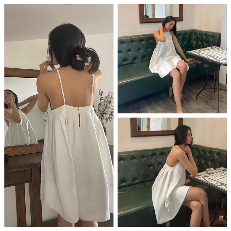 💕ĐẦM SUÔNG CỔ YẾM QUAY TẾT 4 MÀU TRẺ TRUNG KT💕GIMI