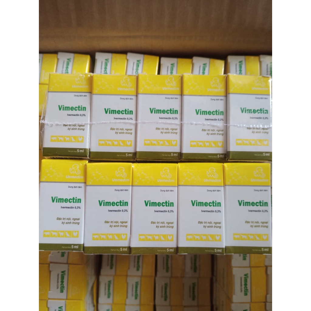 [DT] Vimectin 5ml chỉ dùng trong thú y