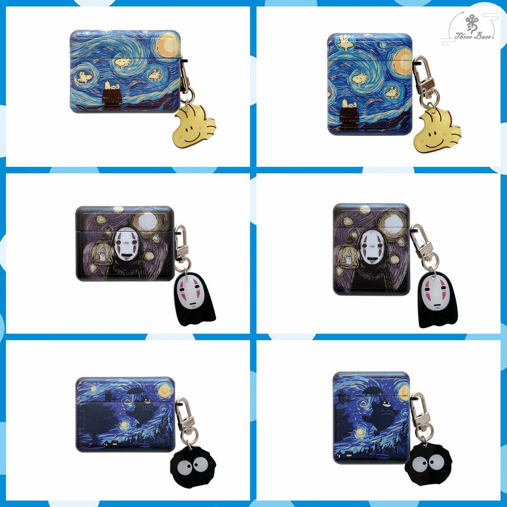 Vỏ bảo vệ hộp sạc tai nghe Bluetooth Airpods pro gen 3 họa tiết hoạt hình Snoopy dễ thương