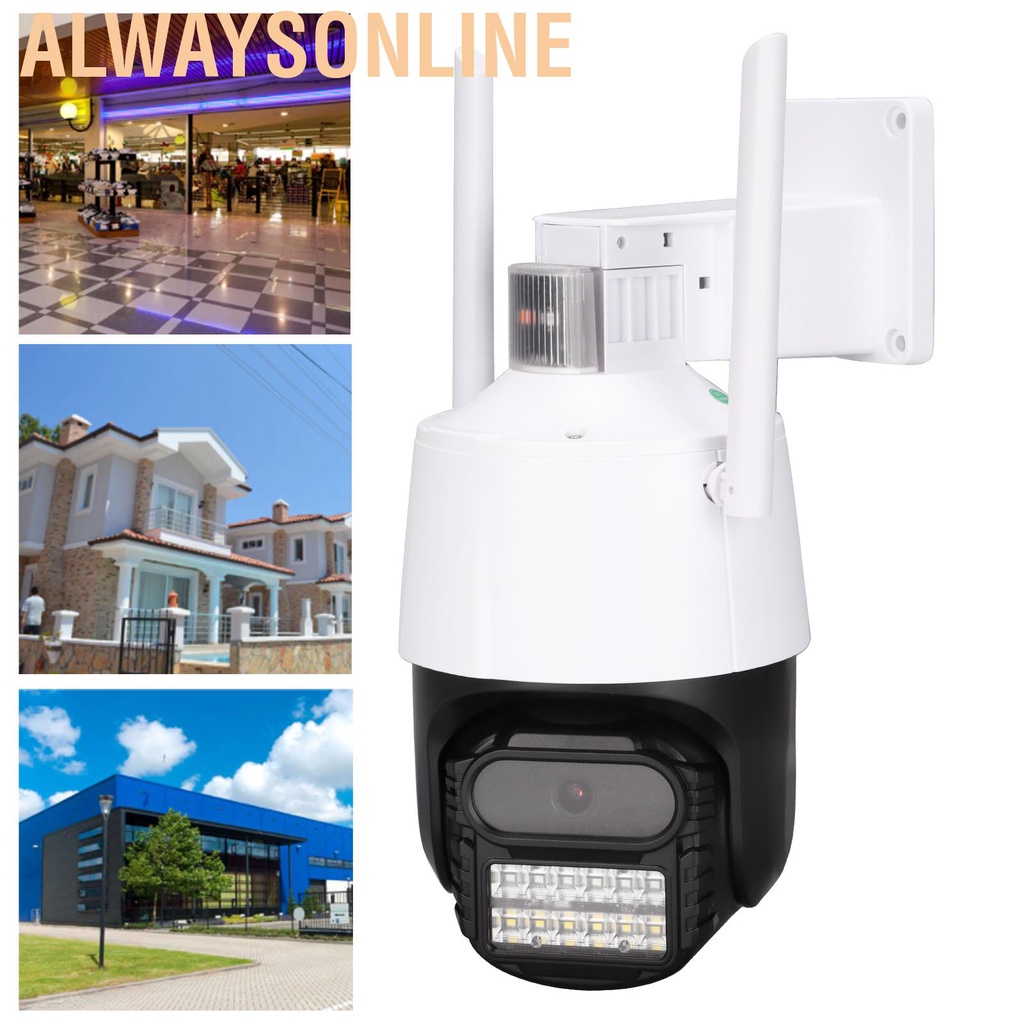 Alwaysonline WIFI Security CCTV Camera  Outdoor IP Motion Detection Night Vision Surveillance Cam for Home