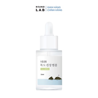 Tinh chất làm dịu da chứa Panthenol Round Lab 1025 Dokdo Calming Ampoule 30ml