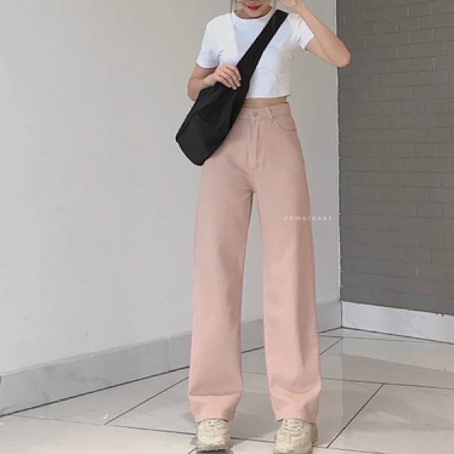 [ Mã FAGREEN55 giảm 10% tối đa 30K đơn 99K] Quần kaki ống suông oto lưng cao, hình thật ảnh sàn | BigBuy360 - bigbuy360.vn