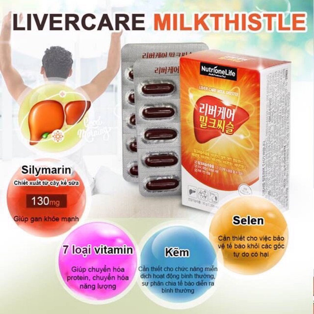 Bổ gan Liver Care chính hãng