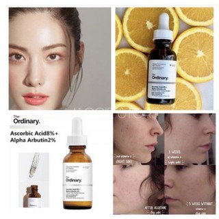 TINH CHẤT SERUM The Ordinary Ascorbic Acid 8% + Alpha Arbutin 2%