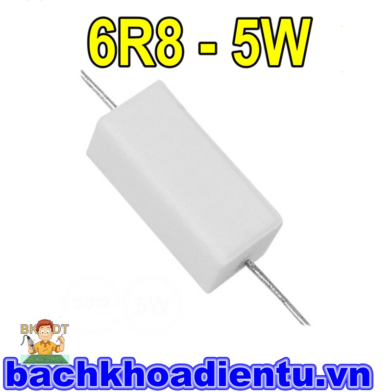 Điện trở 5W 6R8 6.8R chất lượng tốt