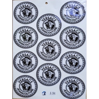 DECAL NỔI VERSACE 6,5 CM